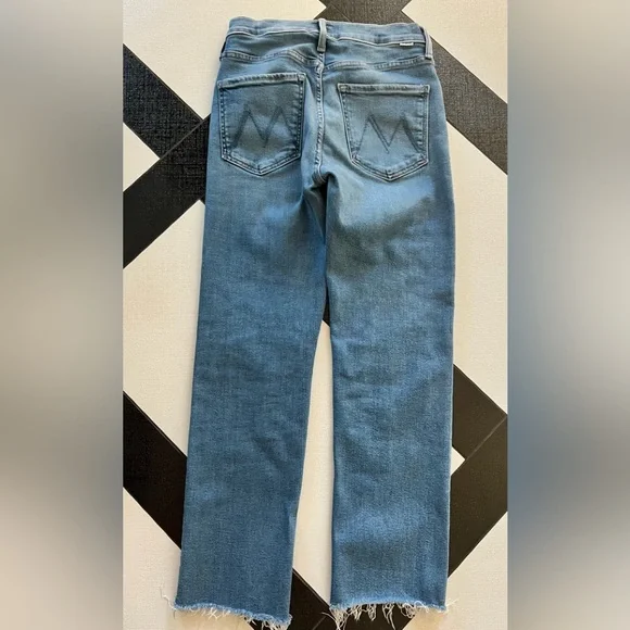 MOTHER Mid Rise Rider Flood Fray - Picture 8 of 10